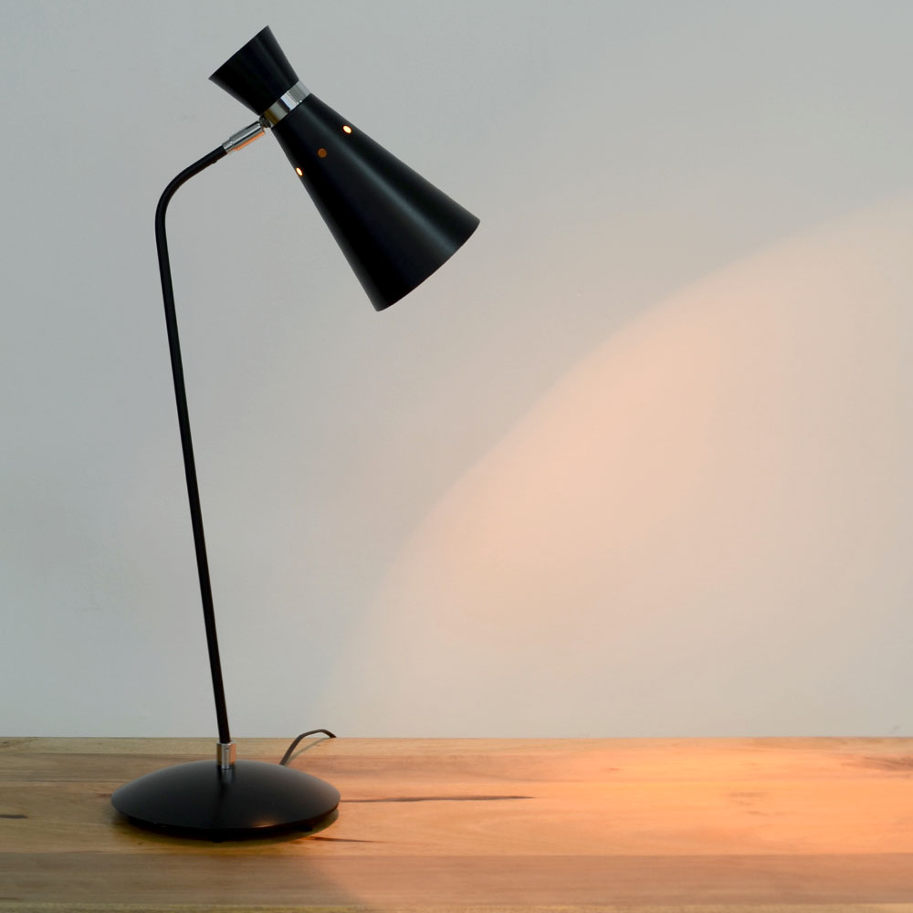    RETRO ANGLEPOISE BLACK LAMP