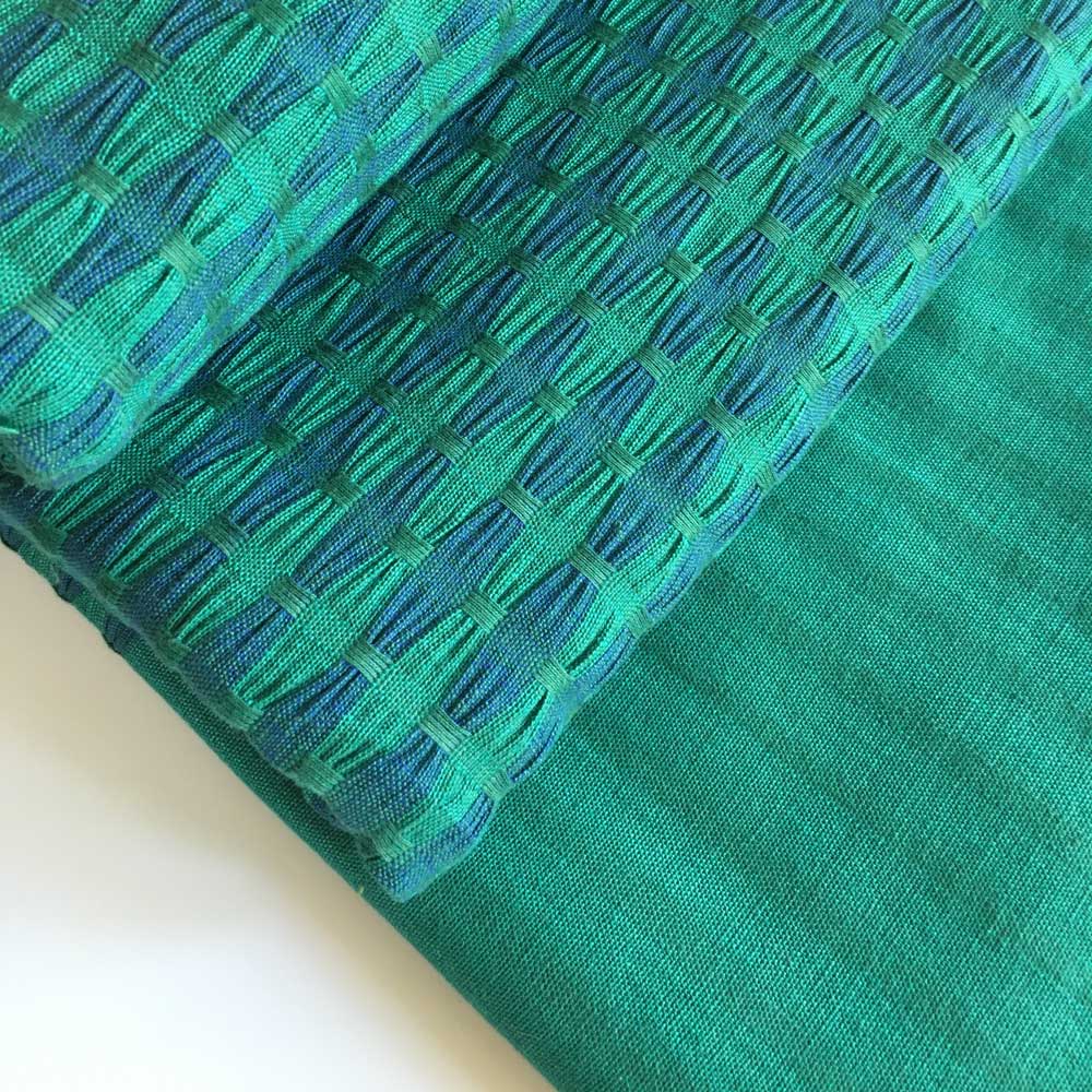 10   DIPALI BEDSPREAD / THROW TURQUOISE / COBALT