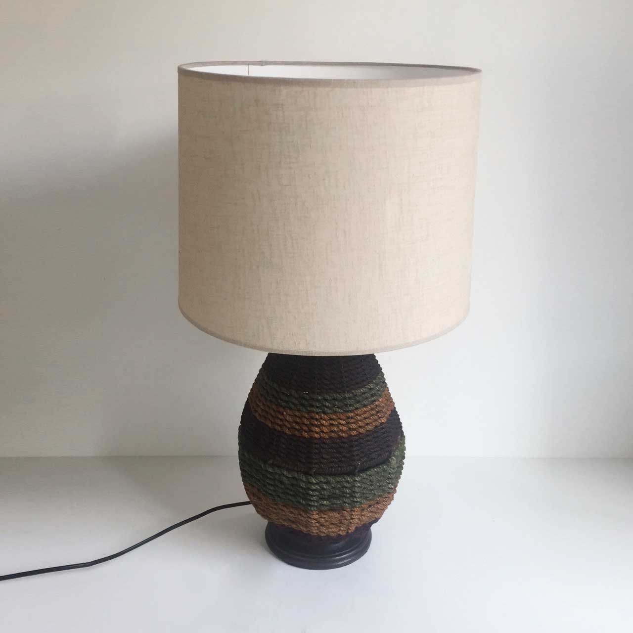 10   ZEBA ROPE TABLE LAMP