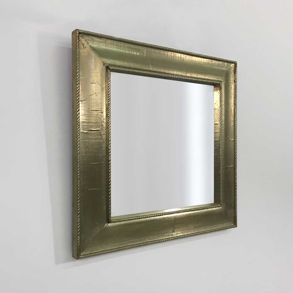 33   SQUARE METAL MIRROR