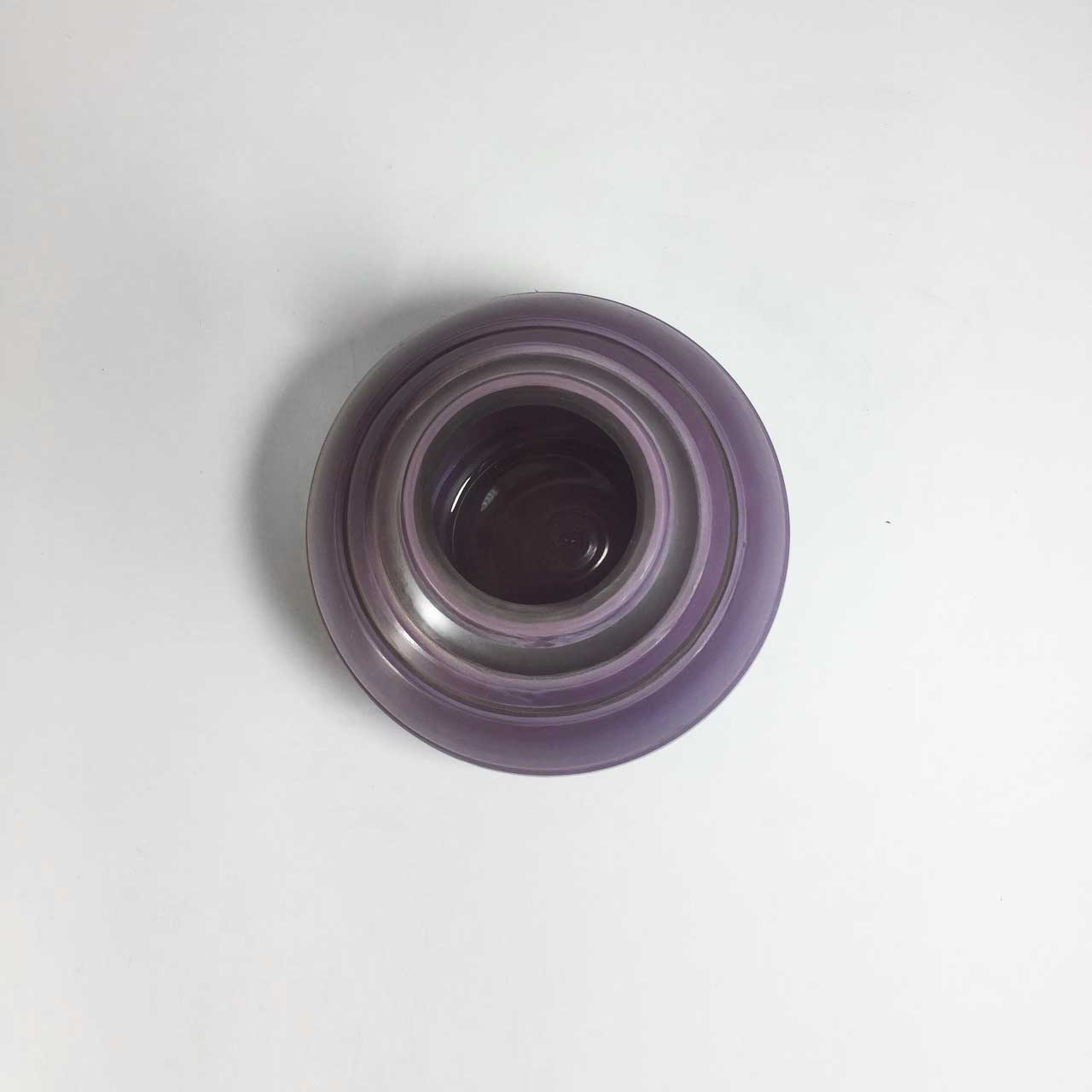 11   MILKY PURPLE VASE