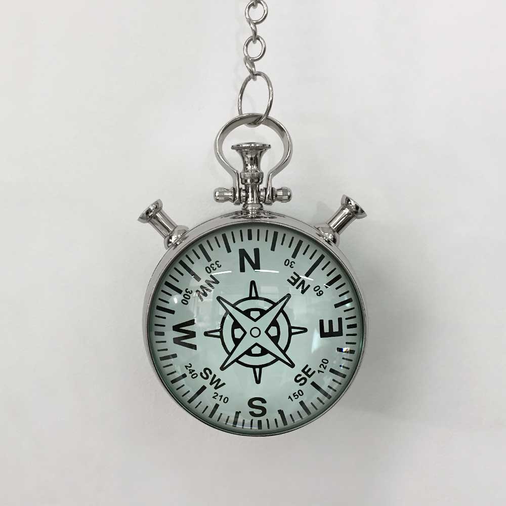 22   HANGING CLOCK WITH CHAIN