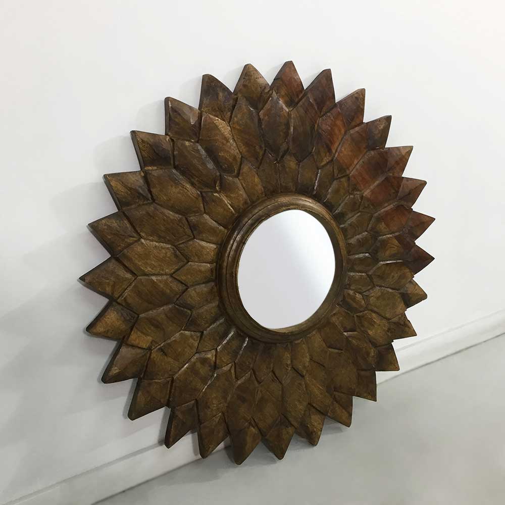    SUN KING ROUND MIRROR