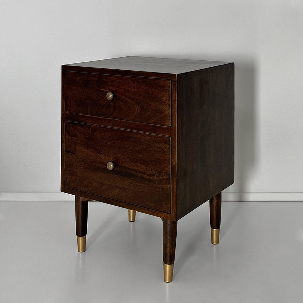    ERIKA BEDSIDE CHEST, DARK