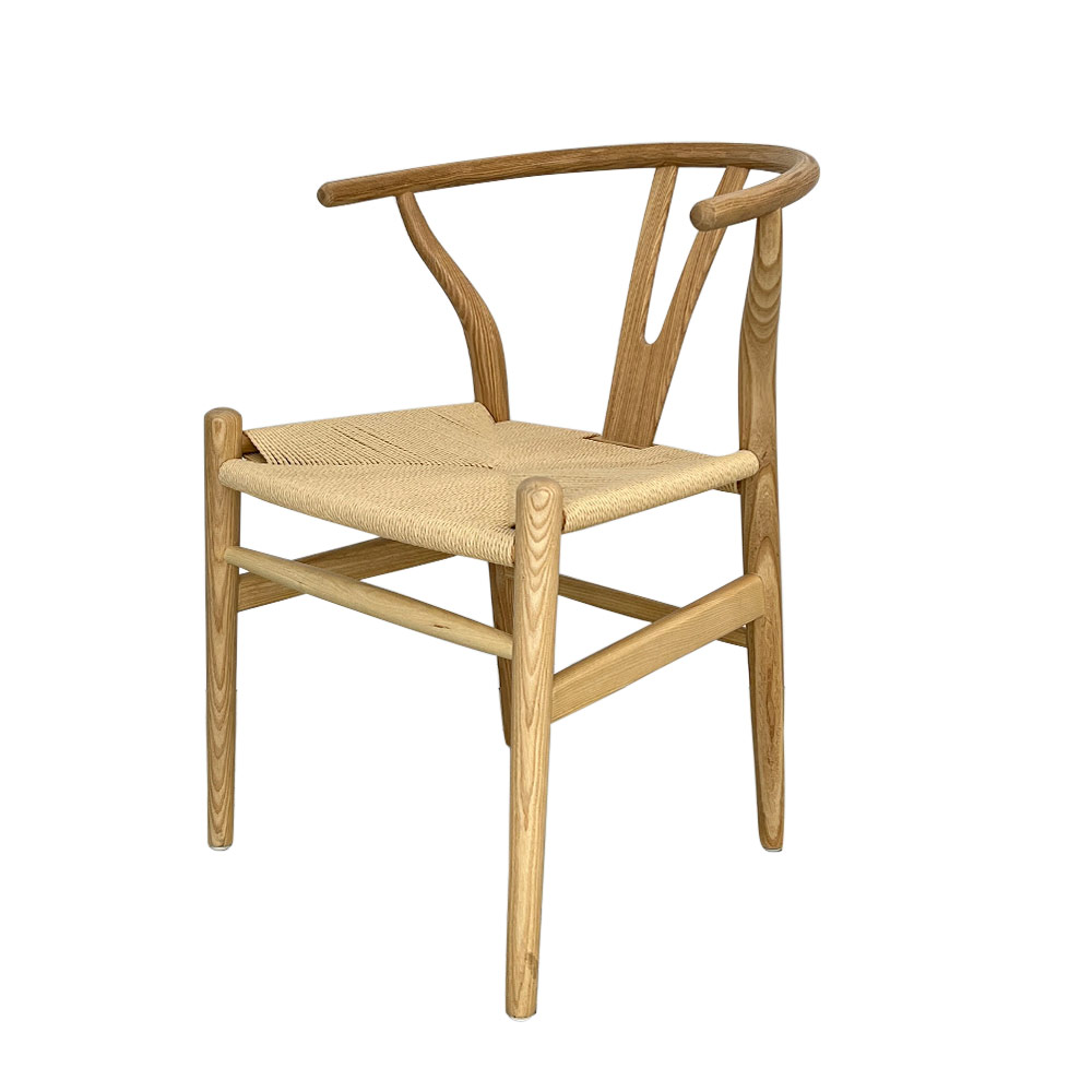    WISHBONE CHAIR, LIGHT FINISH 