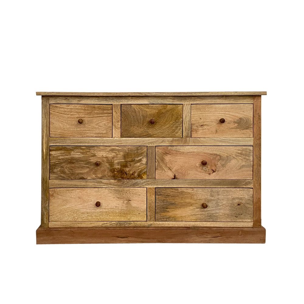    ASPRO 7 DRAWER CHEST, NATURAL