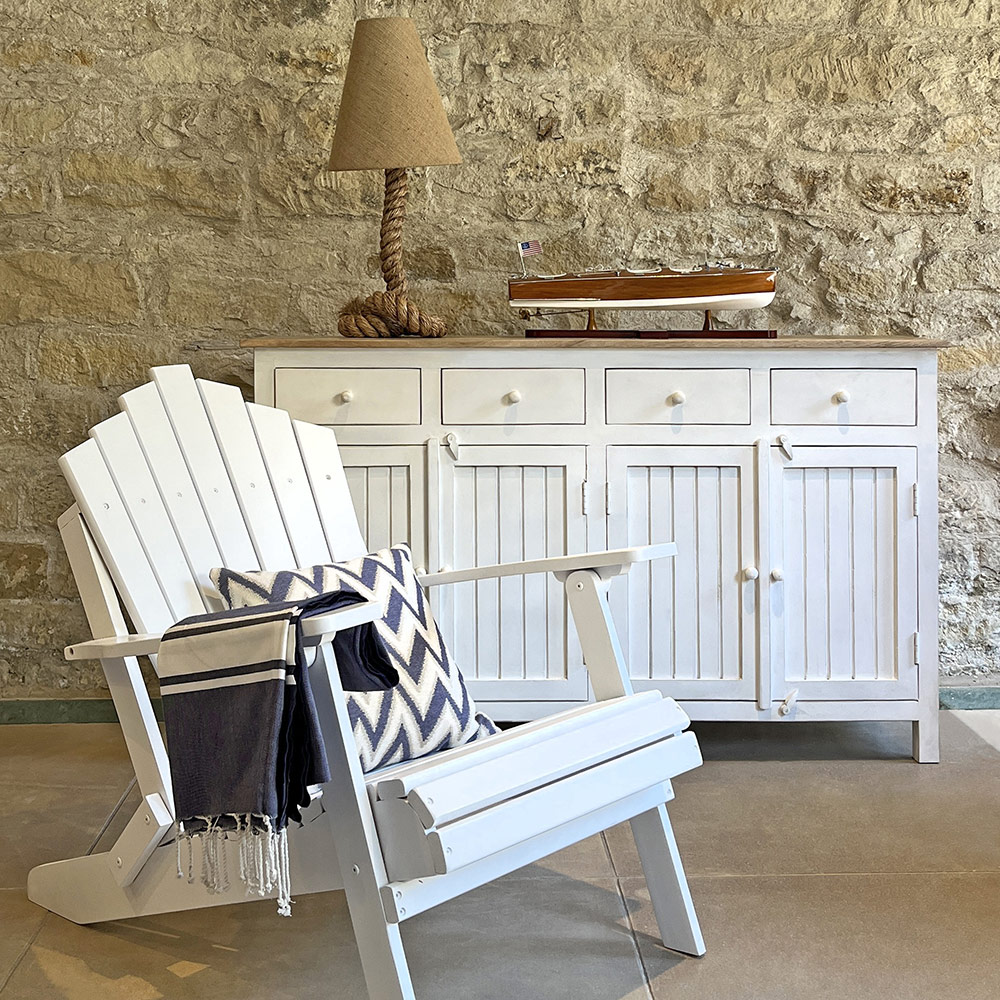    ADIRONDACK CHAIR, WHITE