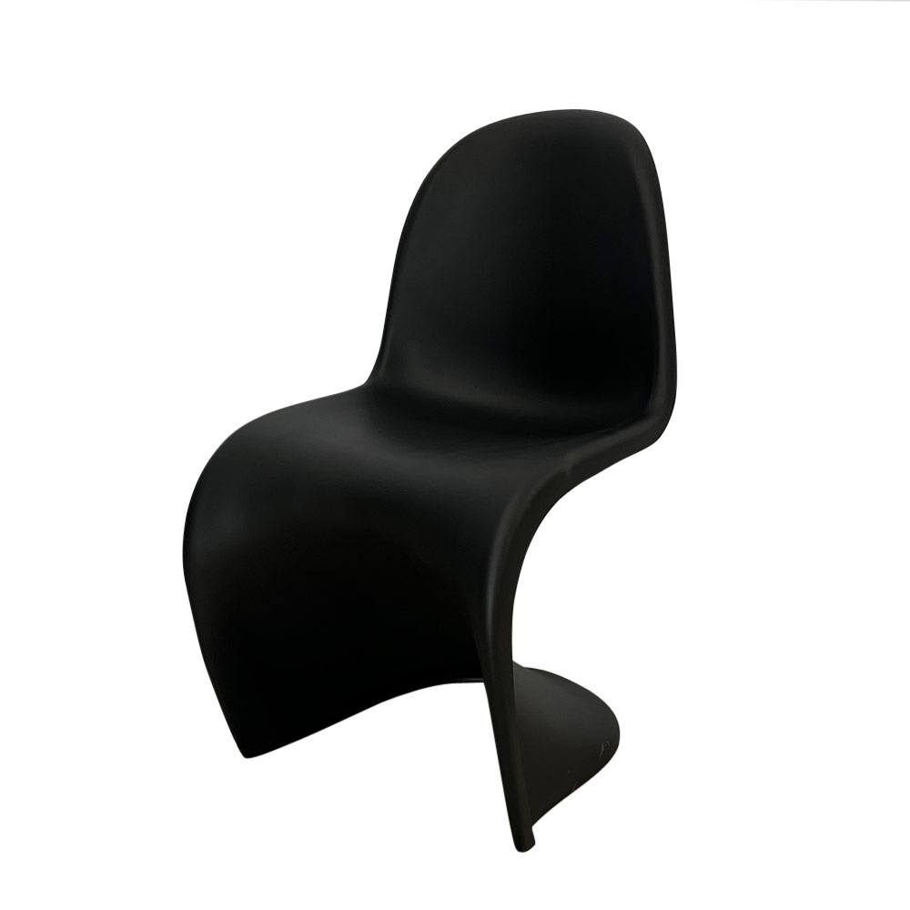    GHOST CHAIR, BLACK