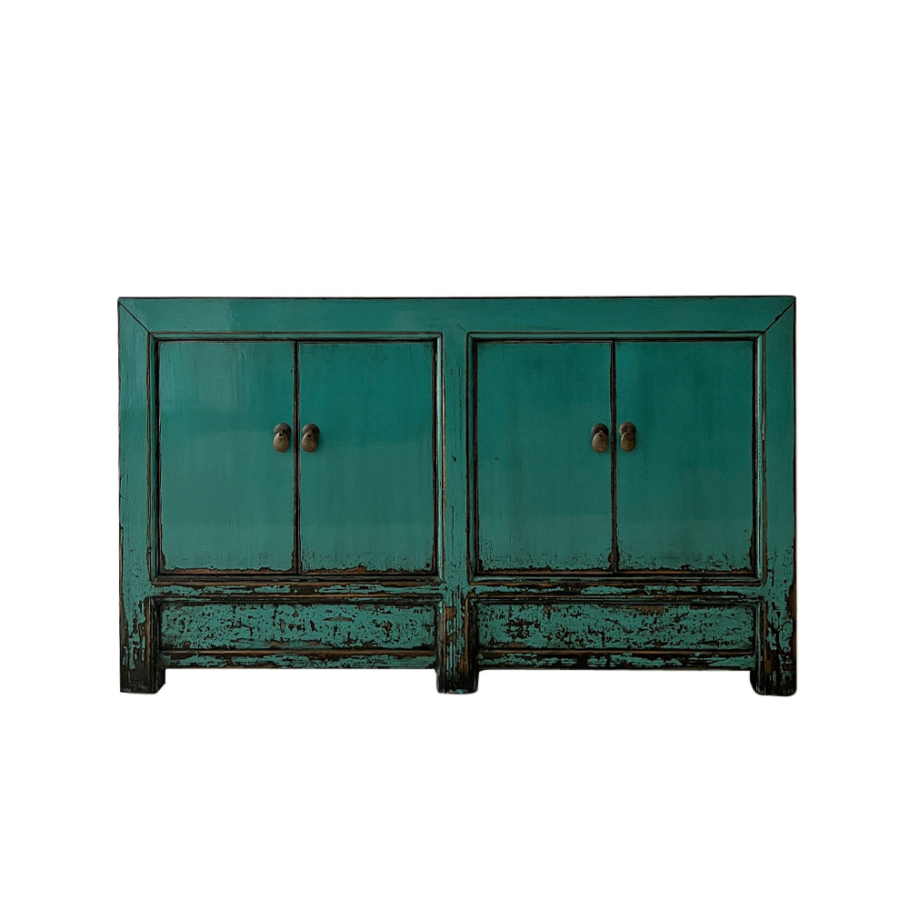     LUNAR CHINA SIDEBOARD, TURQ.