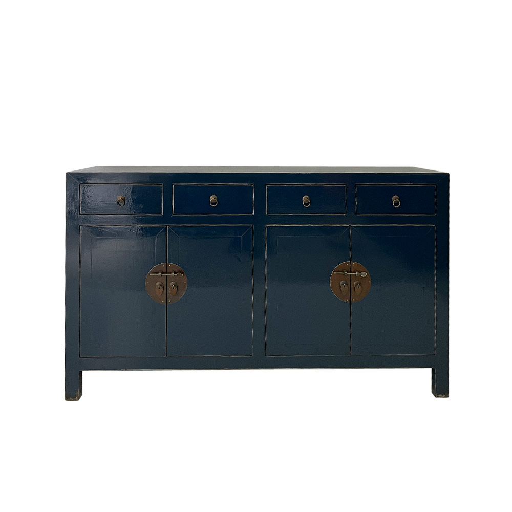    LUNAR CHINA SIDEBOARD, DARK BLUE