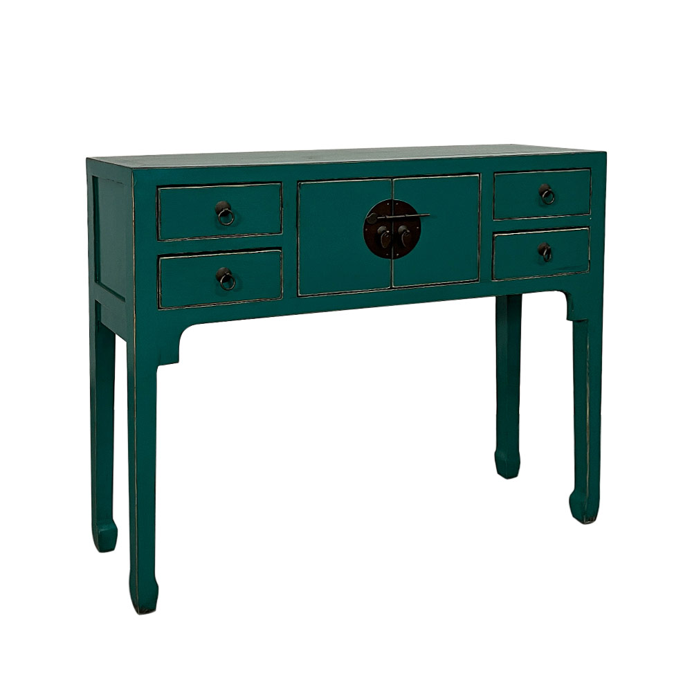    CHINA CONSOLE, TURQUOISE