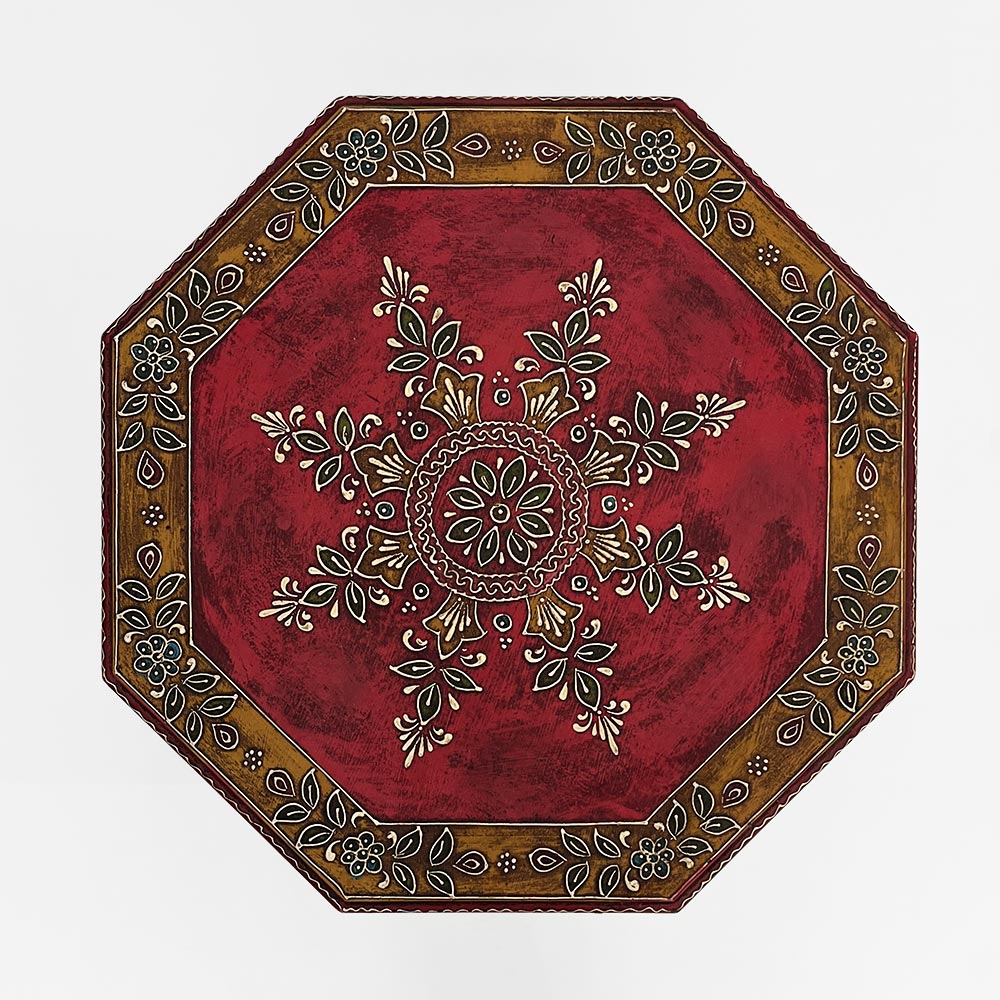    MUGHAL SIDE TABLE, OCTAGONAL LARGE