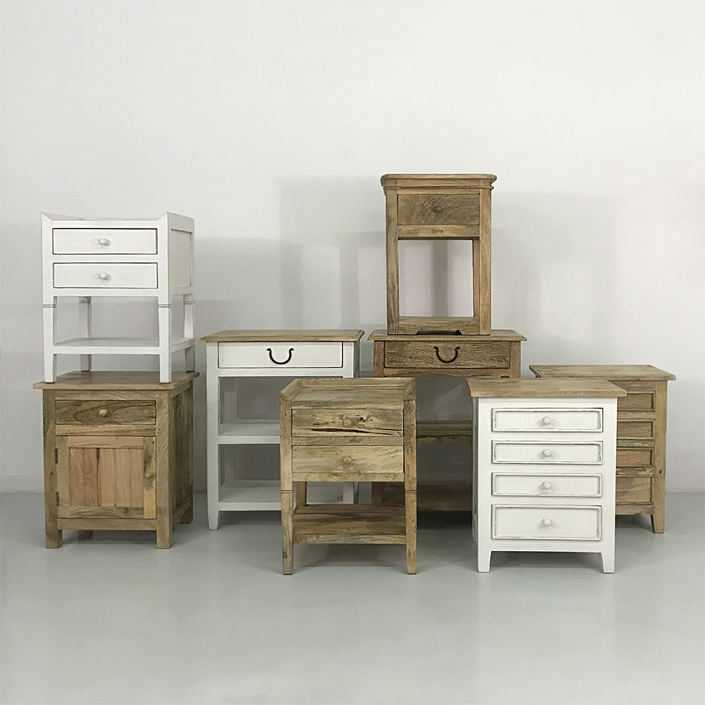     ASPRO BEDSIDE CHEST 3 DRAWER, NATURAL 