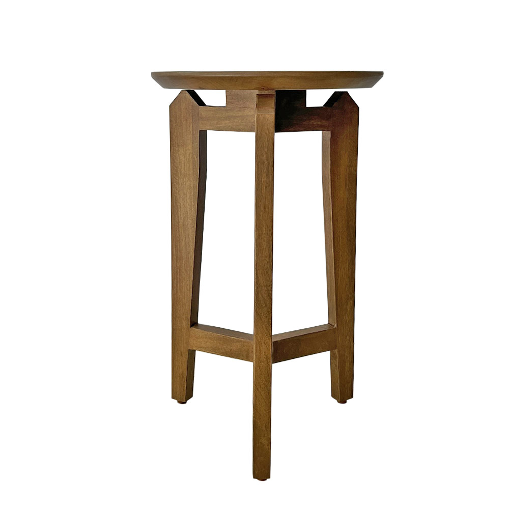    SIGMUND ROUND SIDE TABLE, TALL 