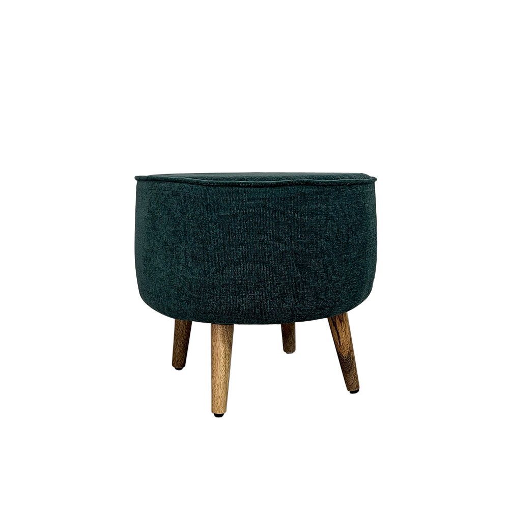    CROWN STOOL, PETROL /TURQ