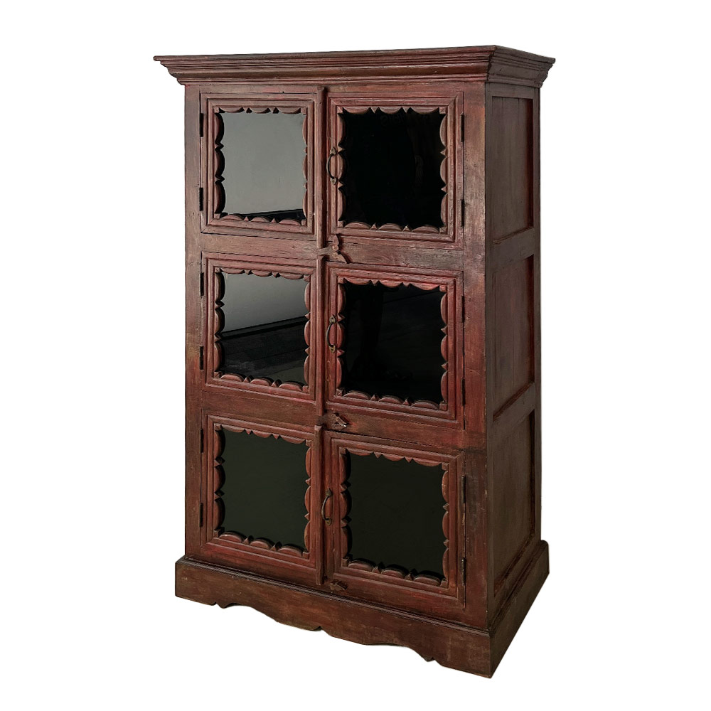    GLASS FRONT CABINET