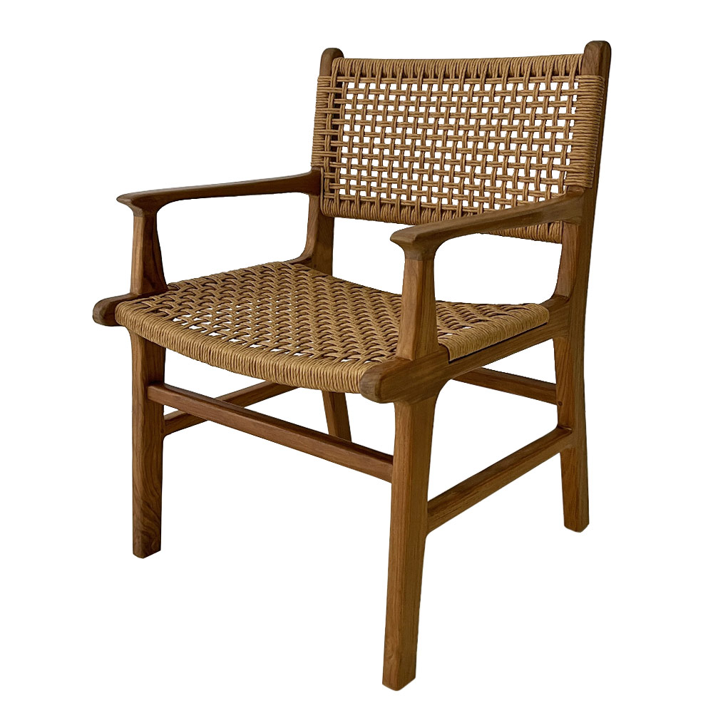    JAVA DINING CHAIR WITH ARMS 