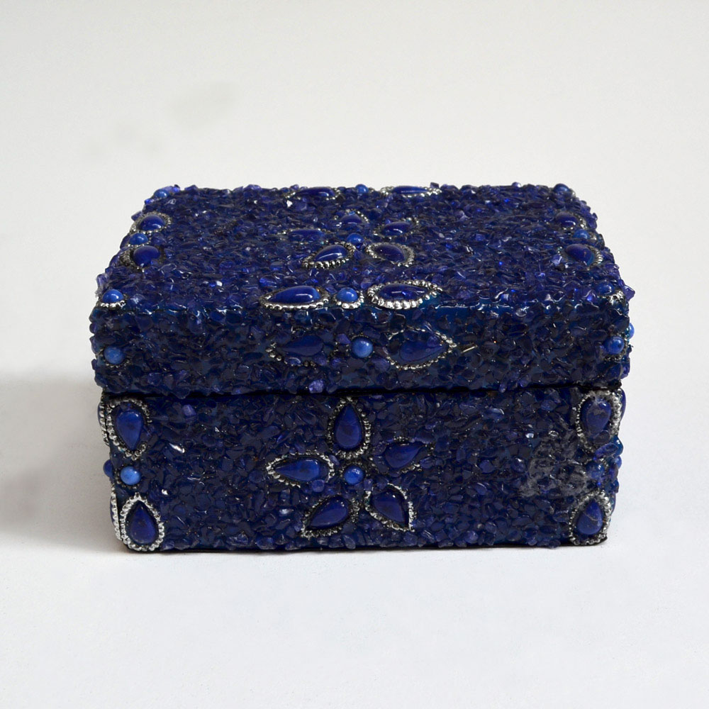 JEWELLED BOX, INDIGO