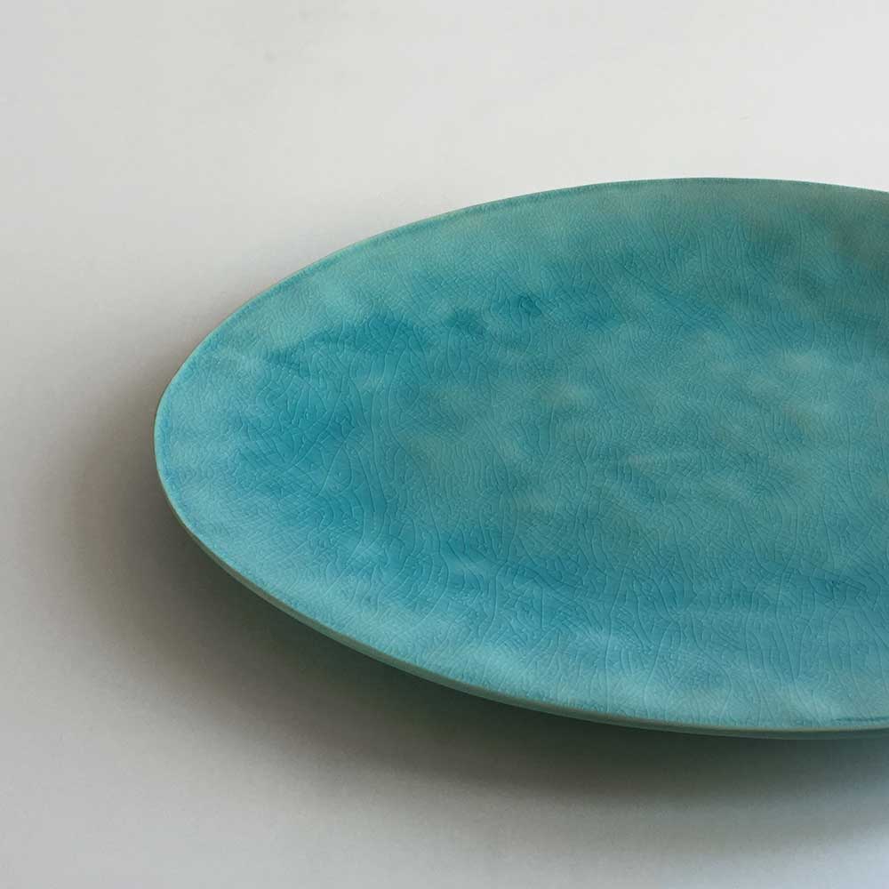 CRACKLE DESERT PLATE, MEDIUM