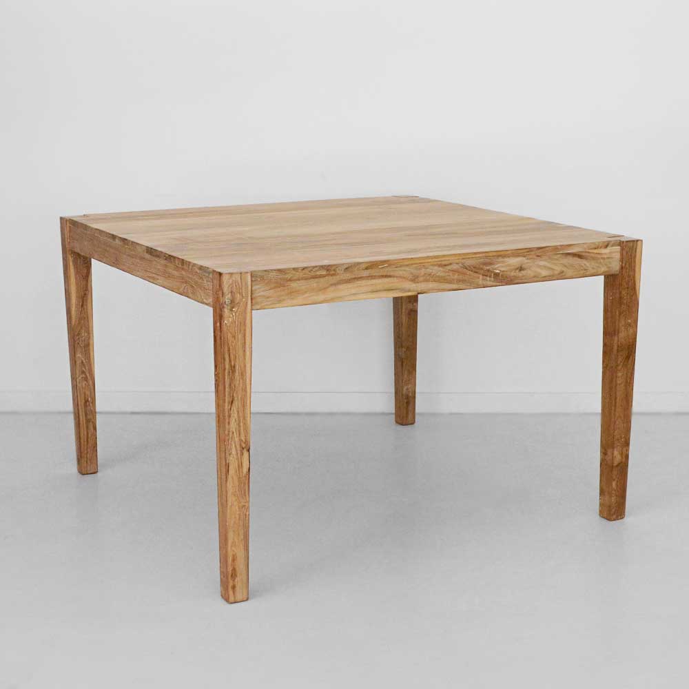 TEAK SQUARE DINING TABLE