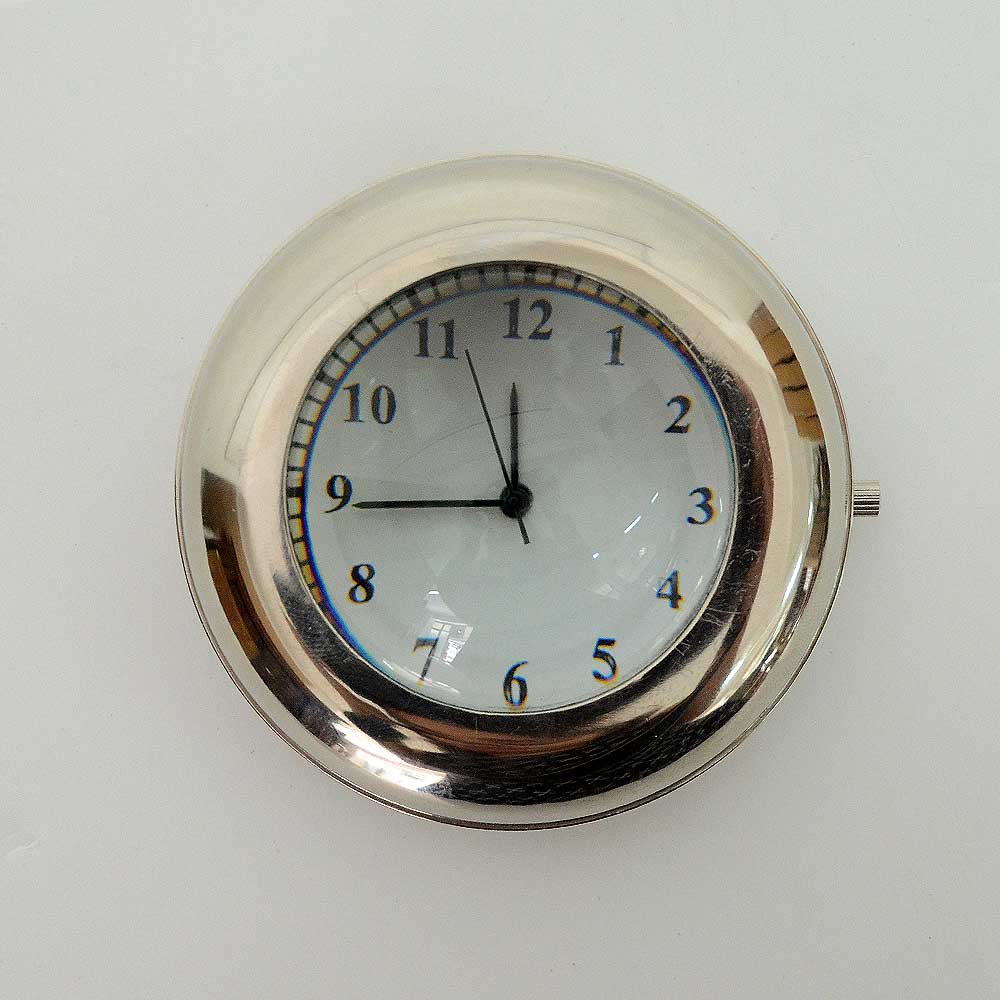 PAPERWEIGHT CLOCK