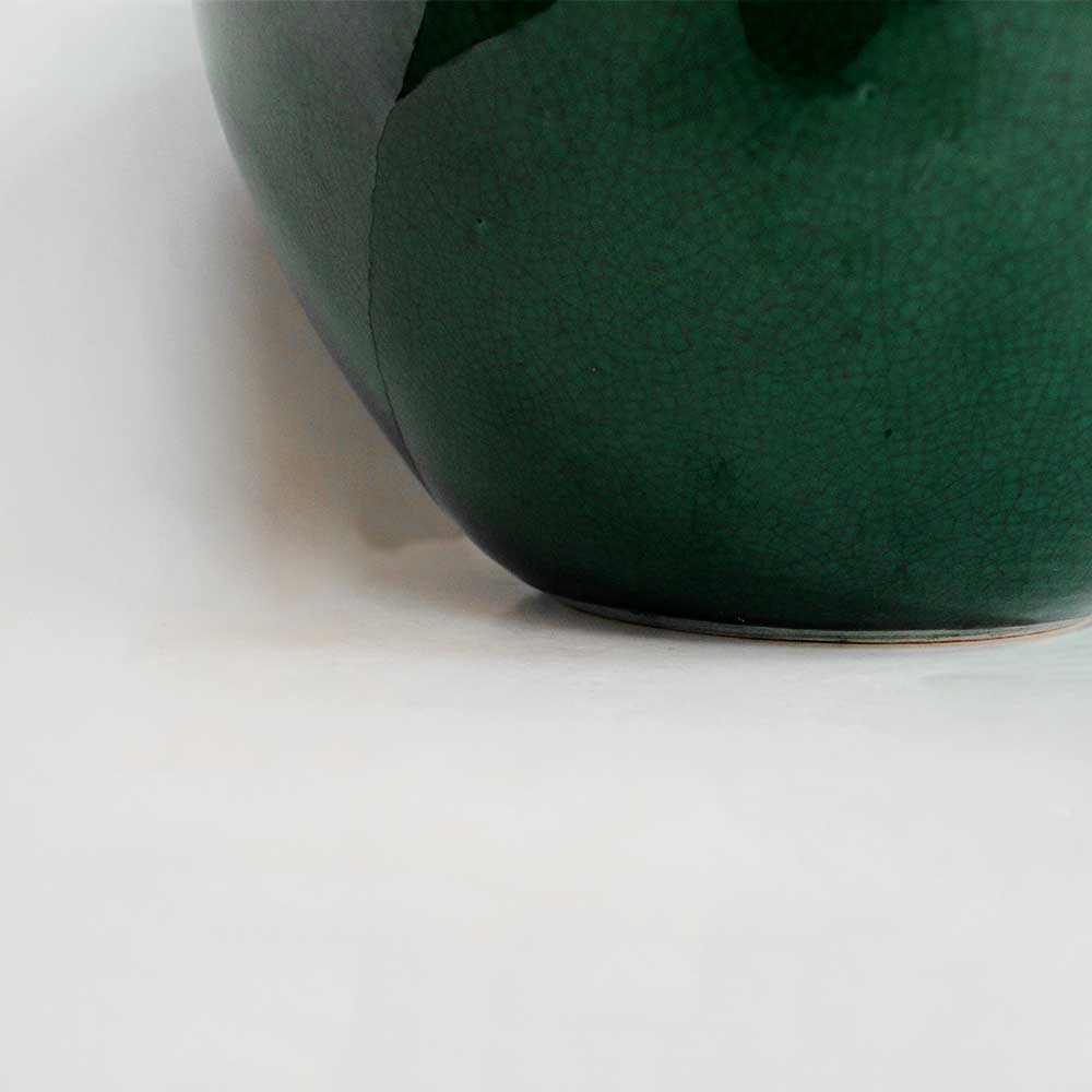 LONK NECK VASE, EMERALD