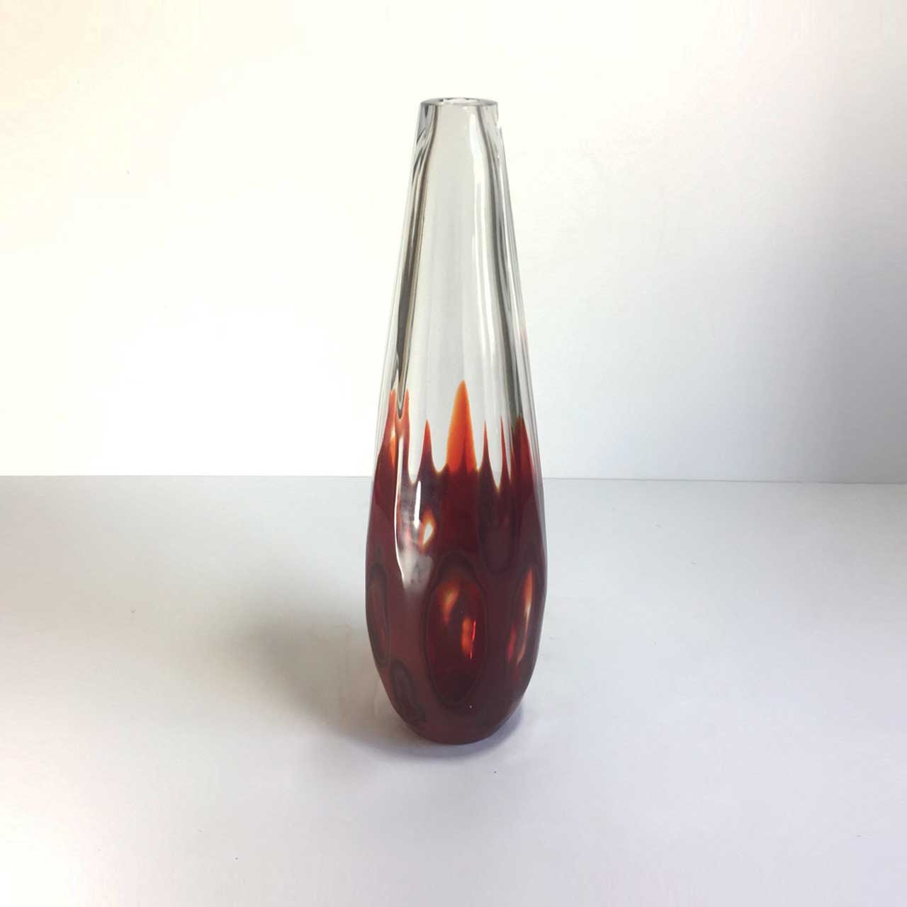 SINGLE STEM FLAME VASE