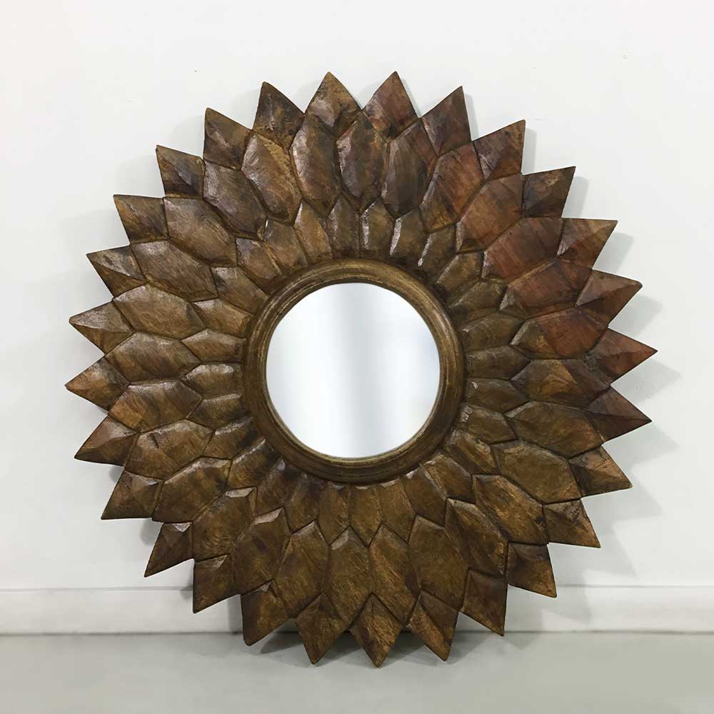 SUN KING ROUND MIRROR