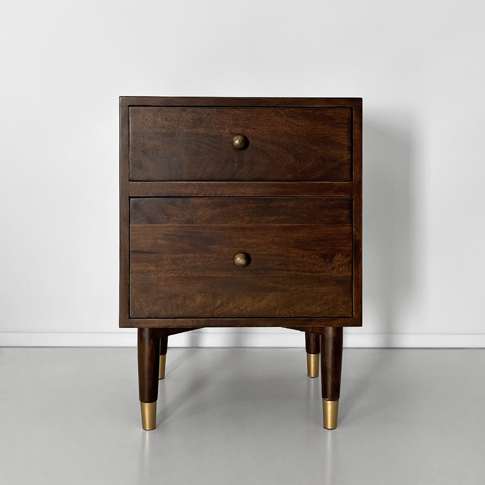 ERIKA BEDSIDE CHEST, DARK