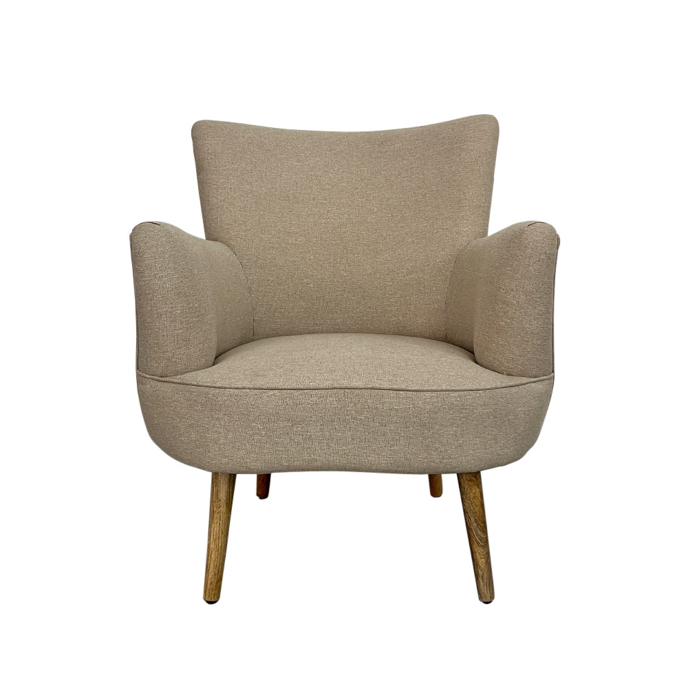 CROWN ARMCHAIR, BEIGE