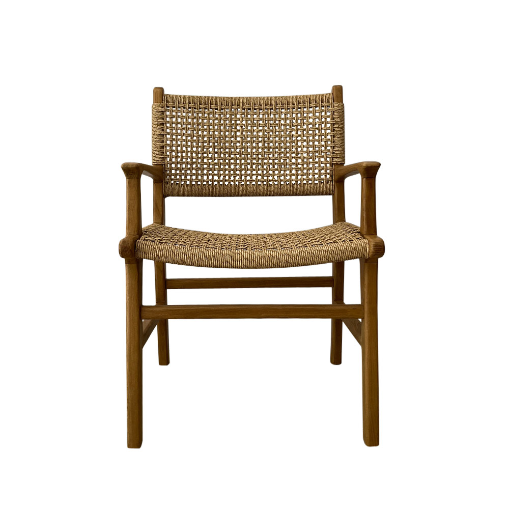 JAVA DINING CHAIR WITH ARMS 