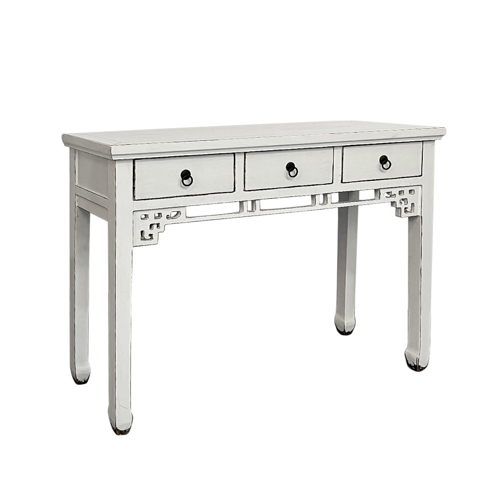 LAUREN CHINA CONSOLE, WHITE