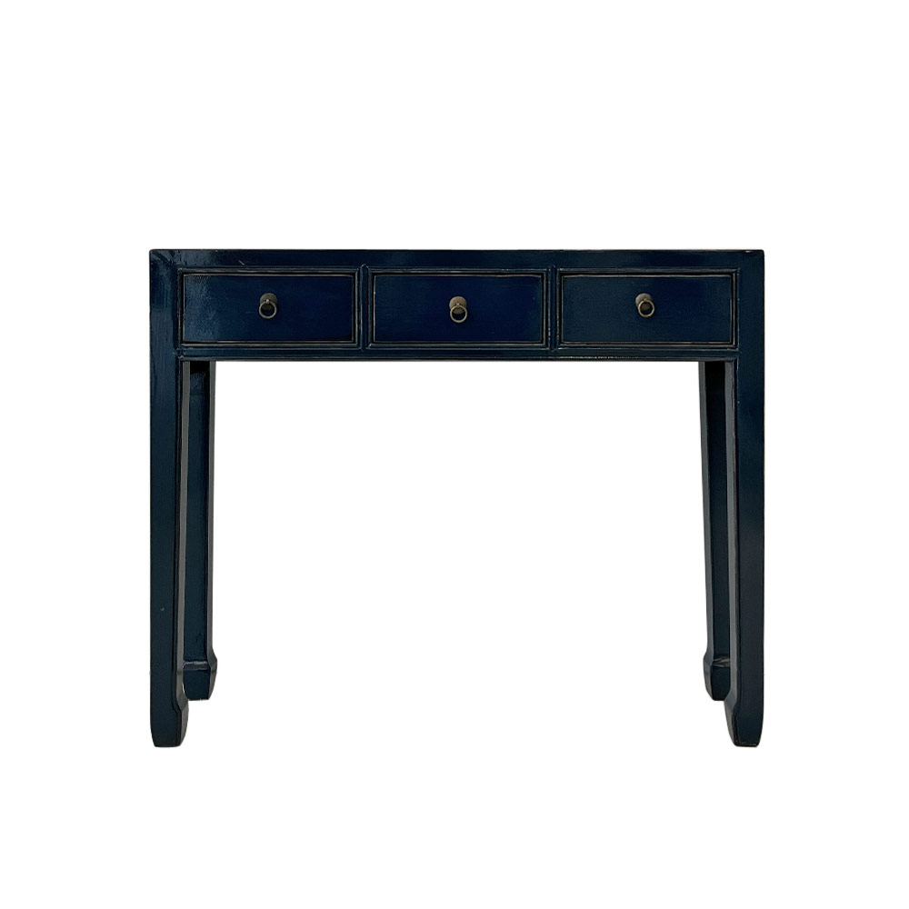 LARA CHINA CONSOLE, DARK BLUE