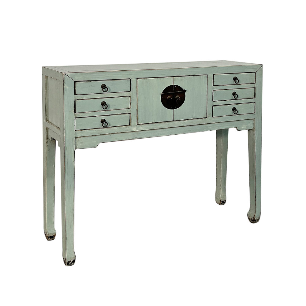 CHINA CONSOLE, ICE BLUE