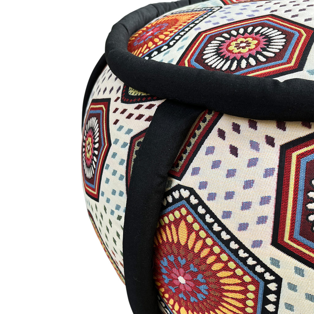 SQUASH POUF, MULTICOLOR 