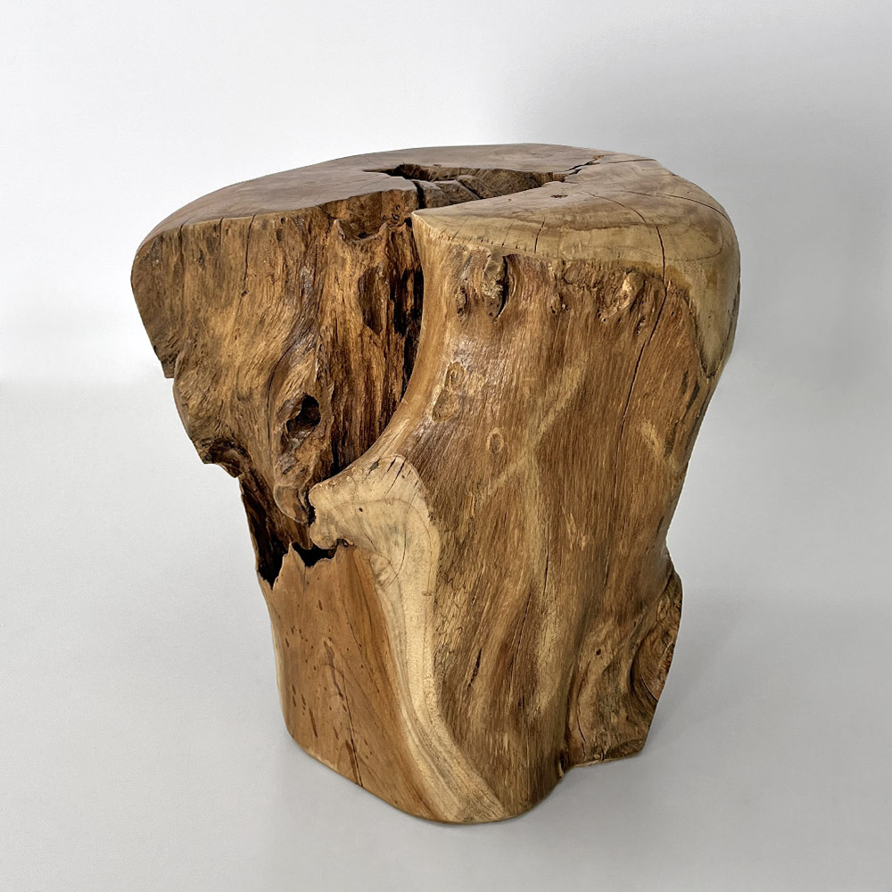 LOG MOLAR STOOL/TABLE