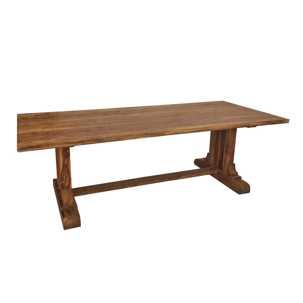 RECYCLED TEAK DINING TABLE