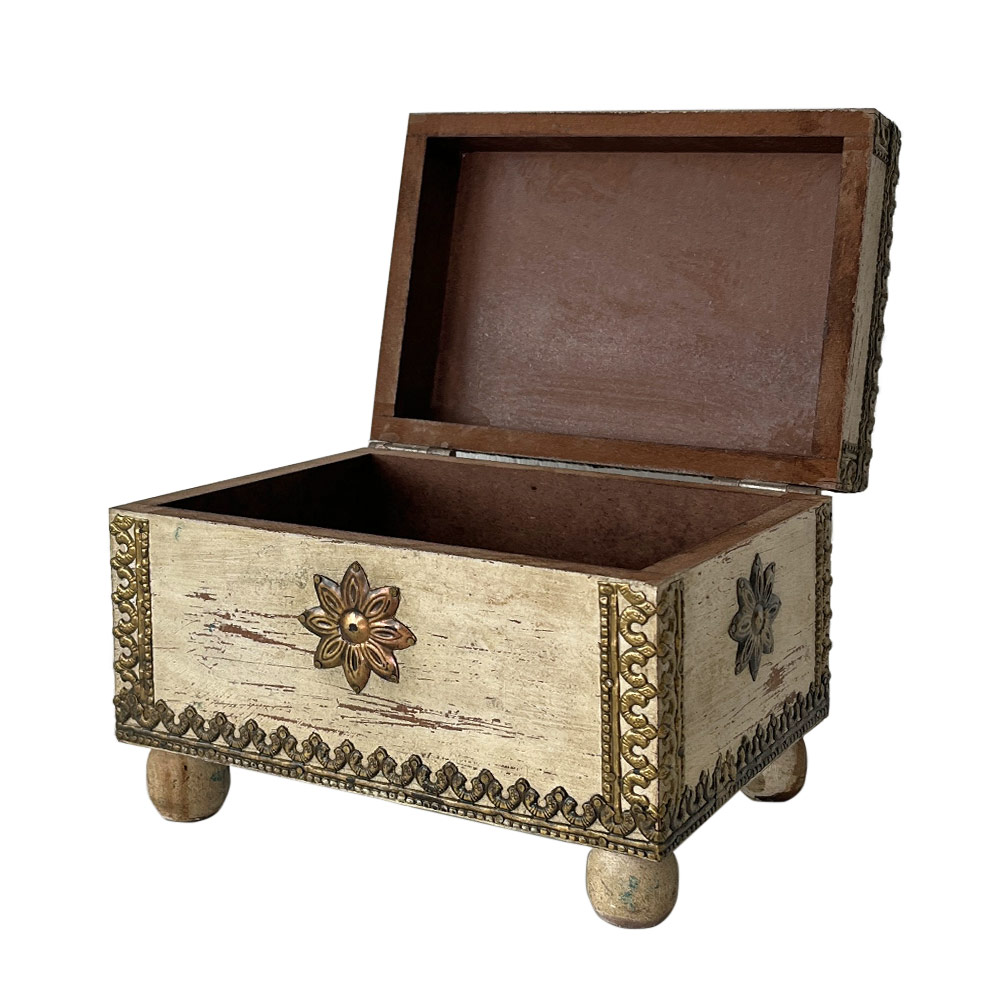 JAIPUR BOX, SMALL WHITE