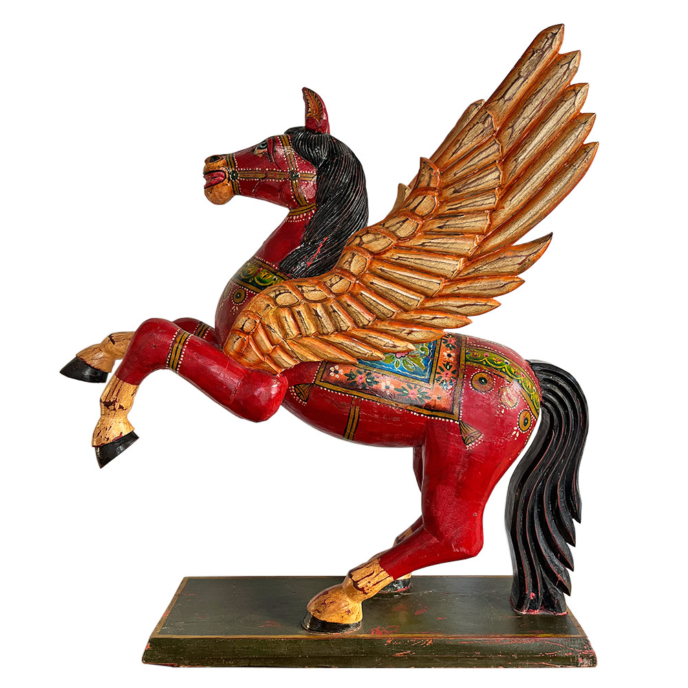 PEGASUS HORSE, RED