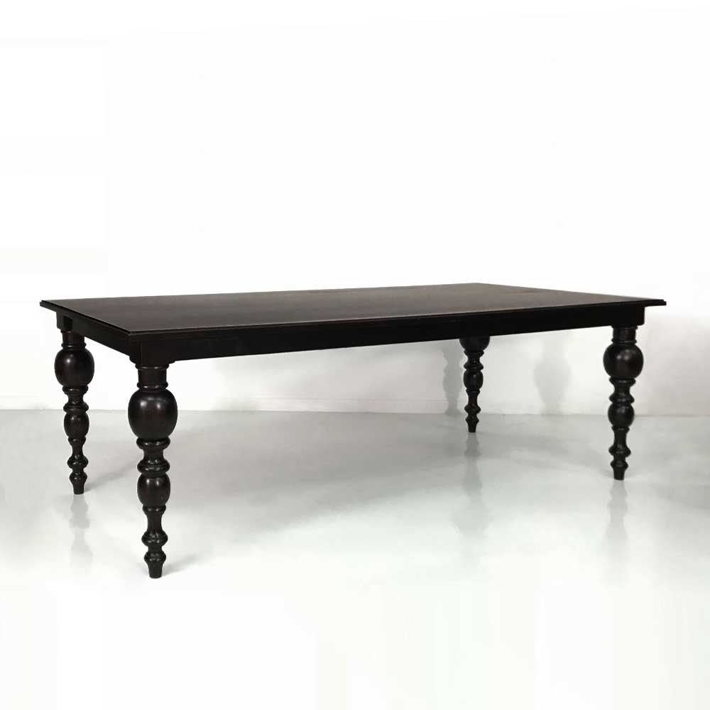 GUSTAF DINING TABLE, BLACK